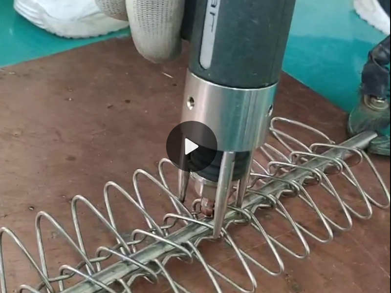 螺柱焊机客户打样案例视频